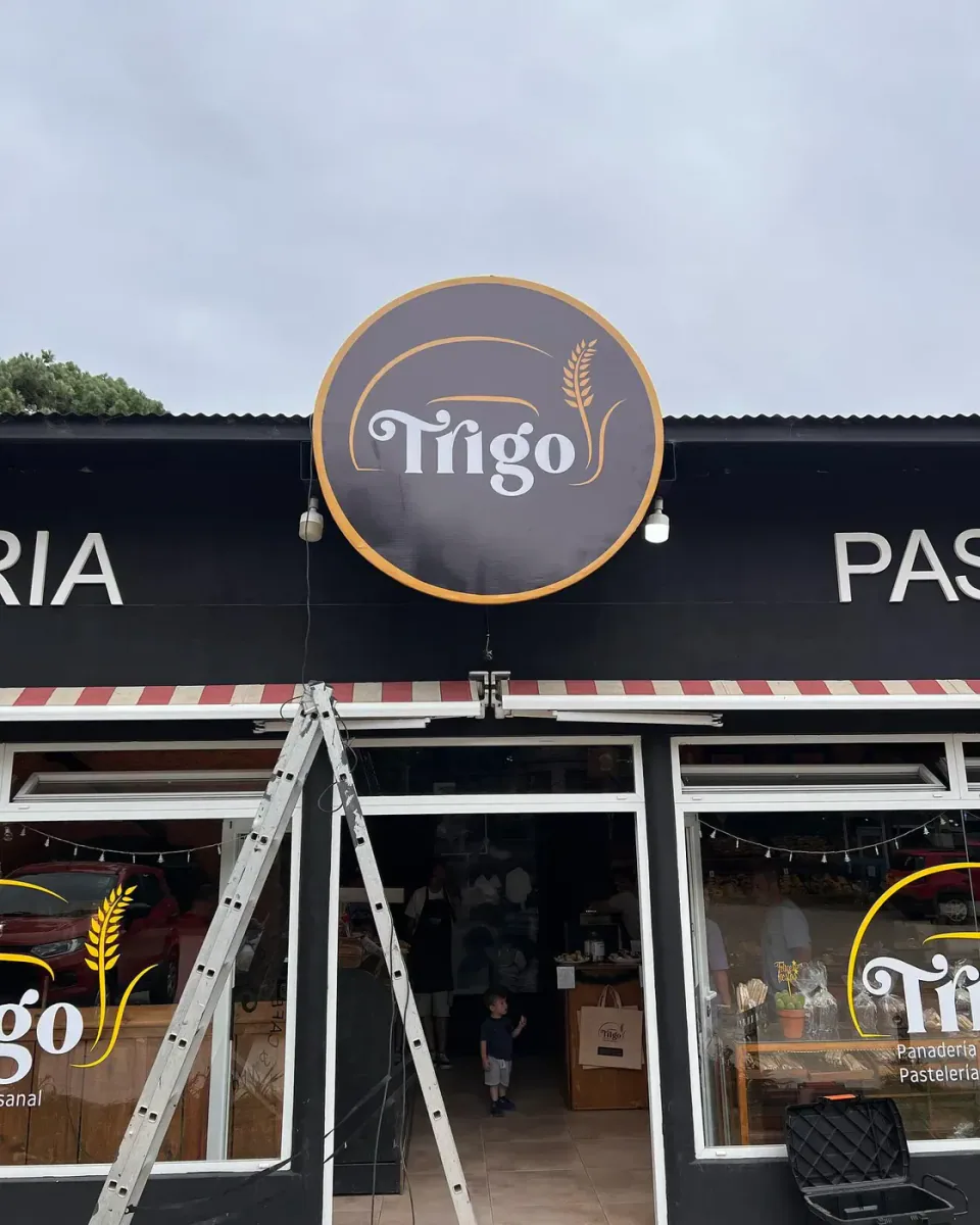Trigo Panadería: corpóreas, cartelería y ploteo — foto 3