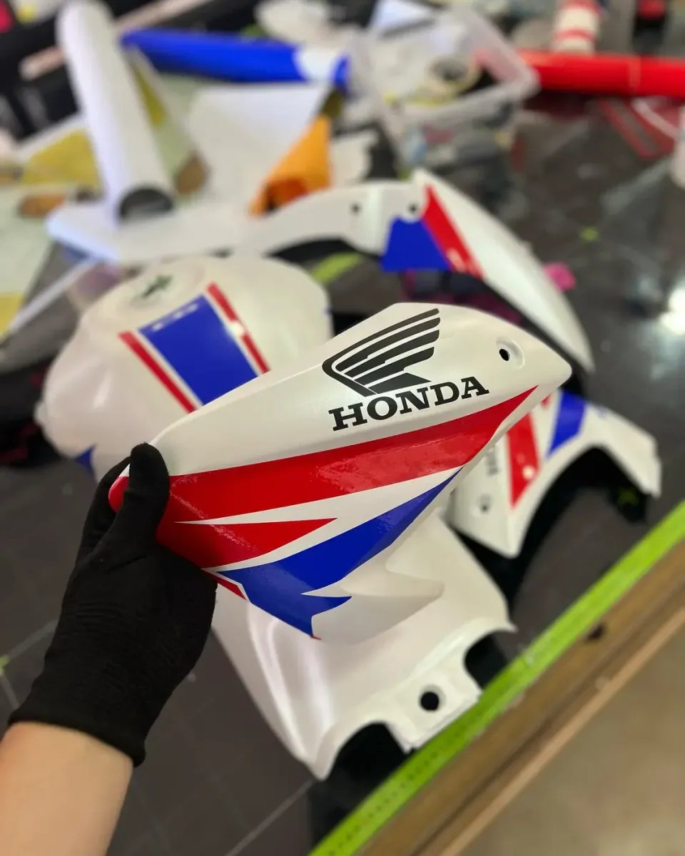 Honda CG: calcos personalizadas — foto 2