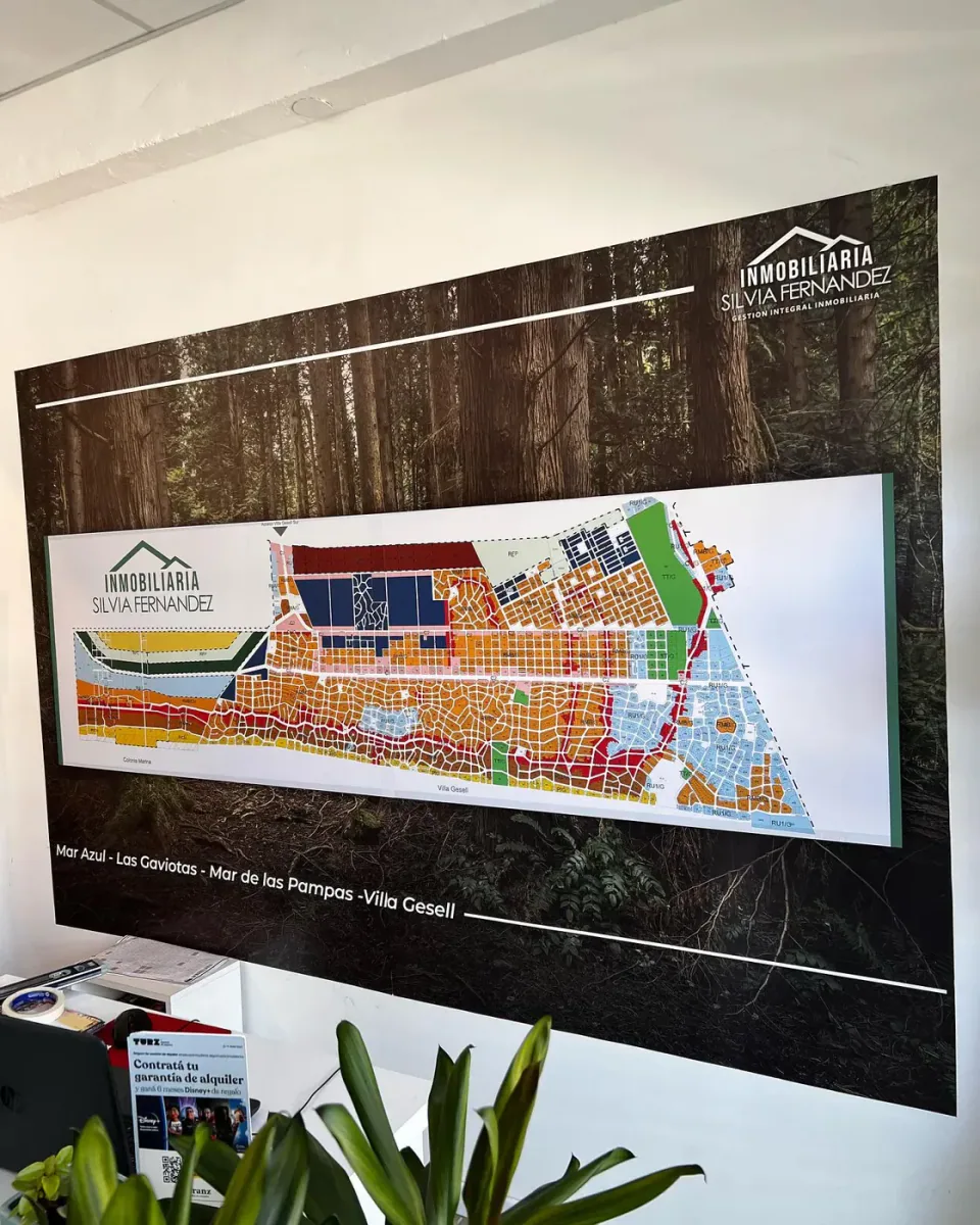 Inmobiliaria Silvia Fernández: mapas murales
