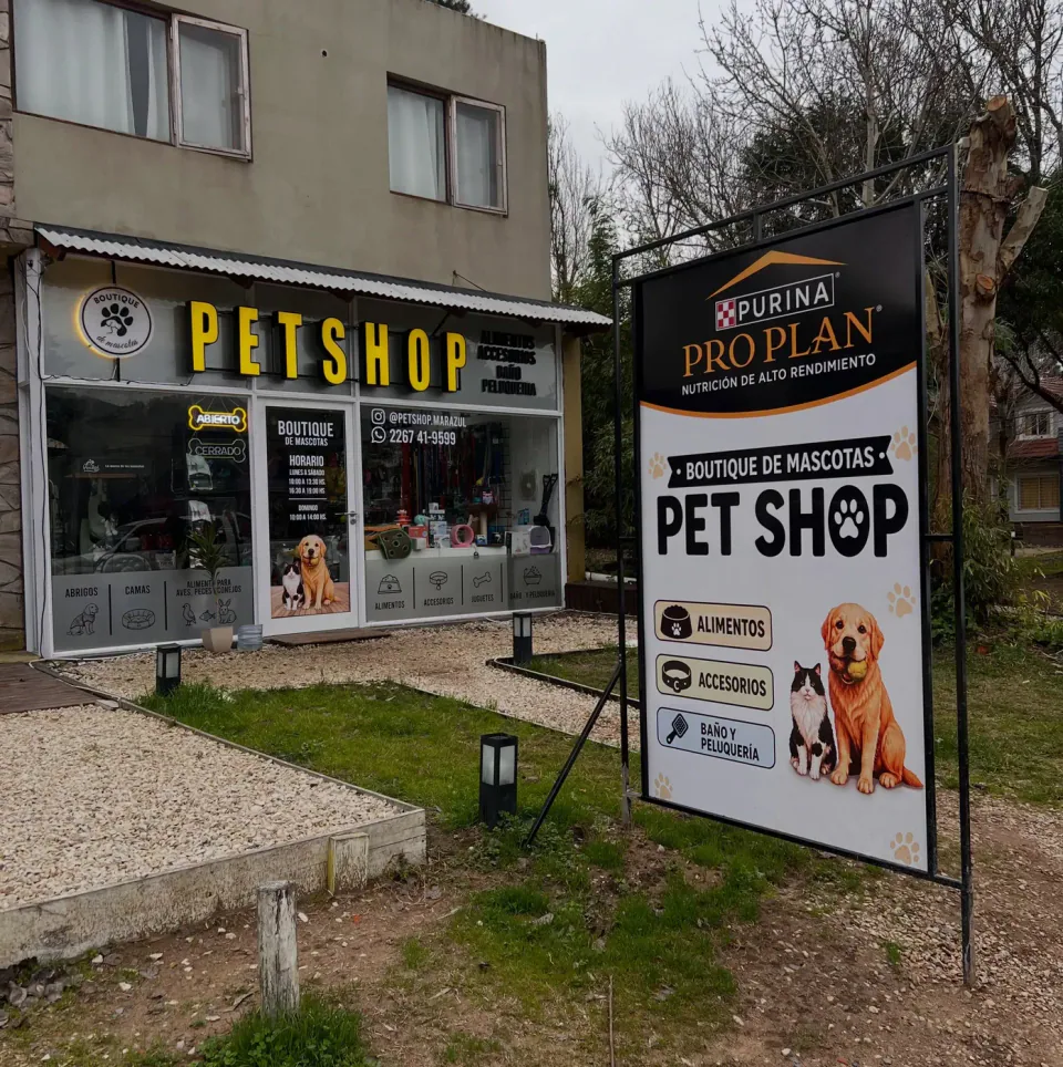 Cartelería integral para un pet shop — foto 2