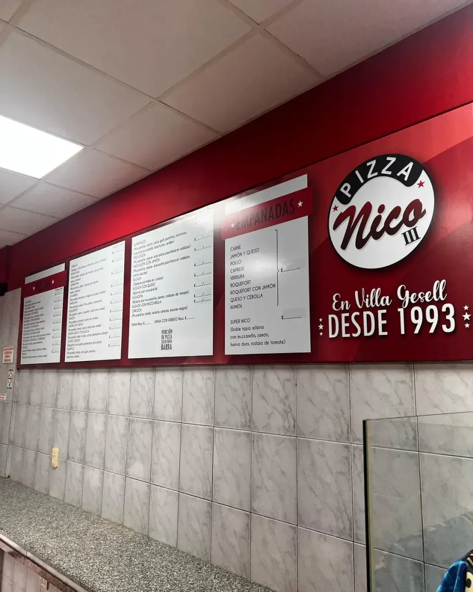 Pizza Nico: lona front — foto 1