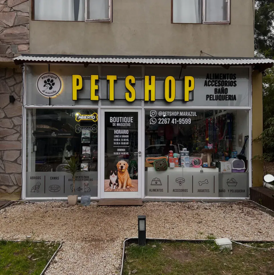 Cartelería integral para un pet shop — foto 3