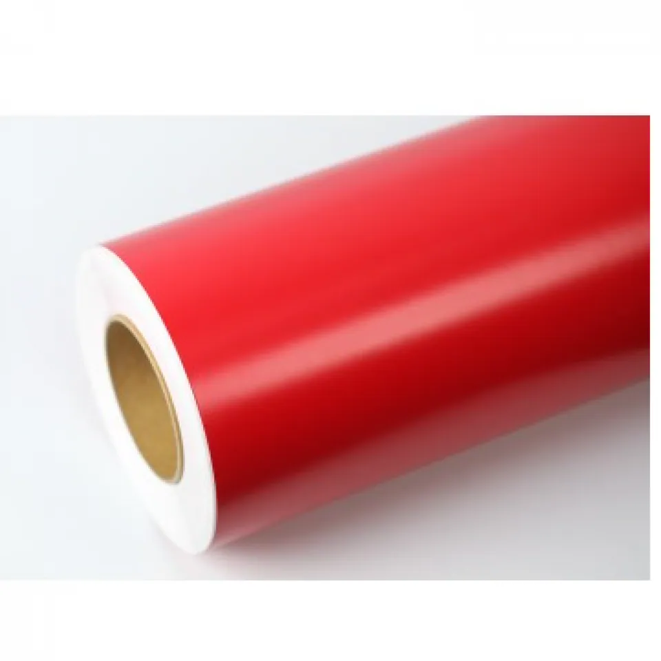 Vinilo Mc Cal Serie 2000 Mate Rojo 2031 0,61m