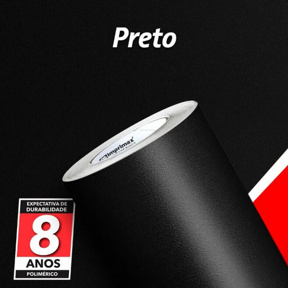 Vinilo Imprimax Jateados 1,40 mt Negro