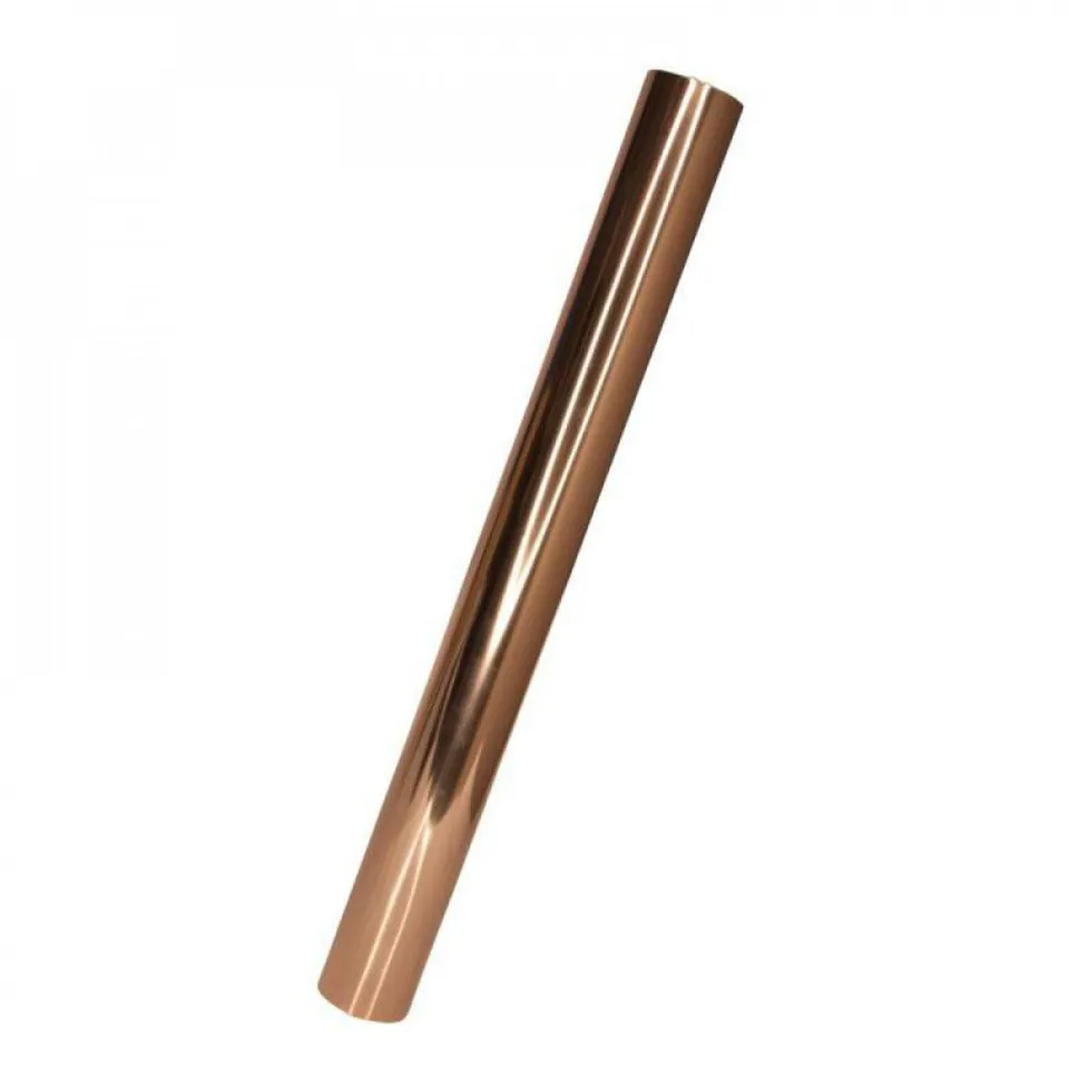 Rollo Foil Metalizado Brillo Copper Bronce