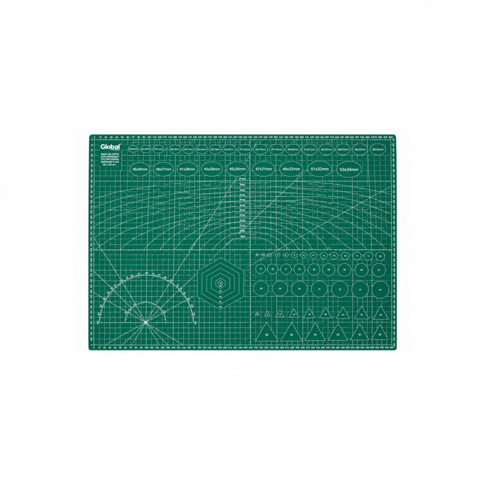 Tabla de corte A3 45x30 Verde
