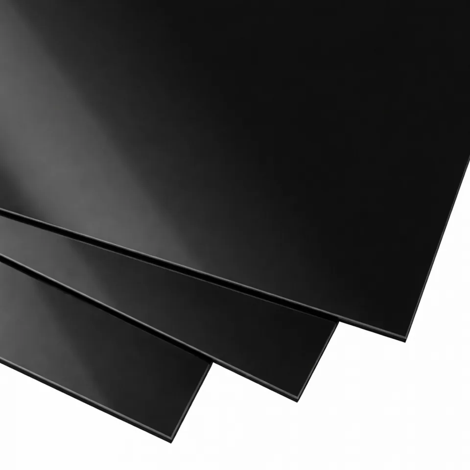 Placa Alto Impacto 1 mm 1,20 x 2,4 mt Negro