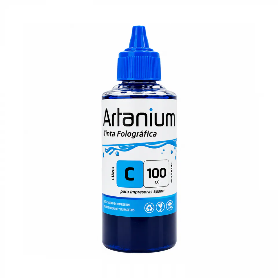 Tinta Artanium Fotografica Cyan 100 cc