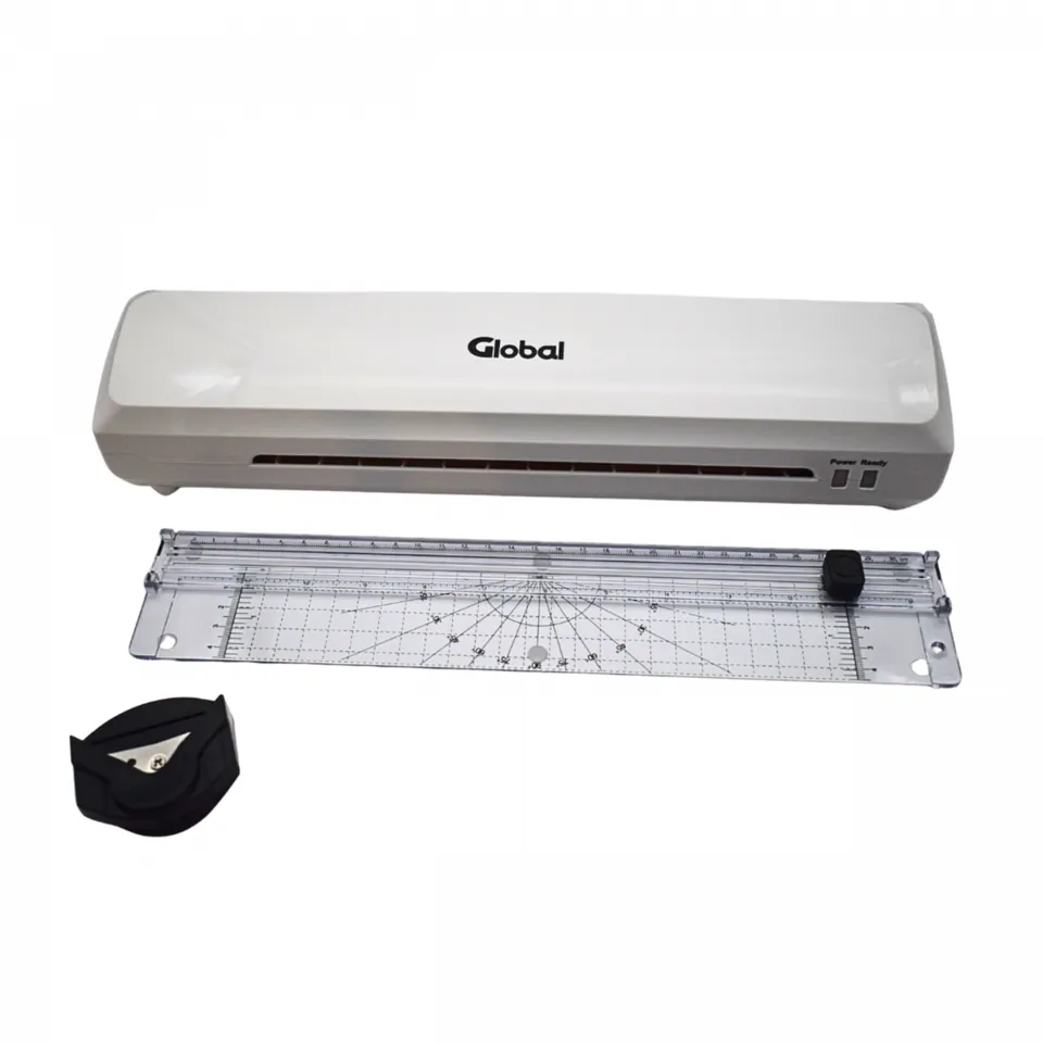 Laminadora y Plastificadora En Caliente Y Frío A4 235mm con Cizalla y Redondeadora