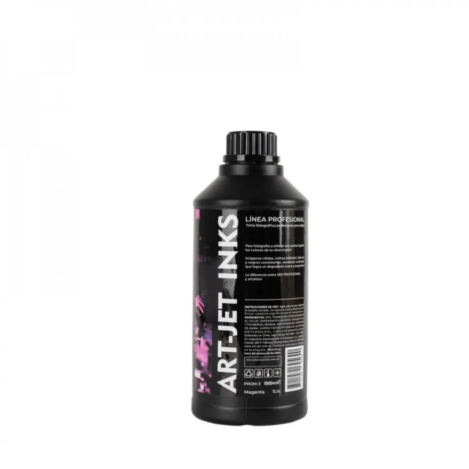 Tinta Art Jet Fotografica Profesional 1000 ml Magenta