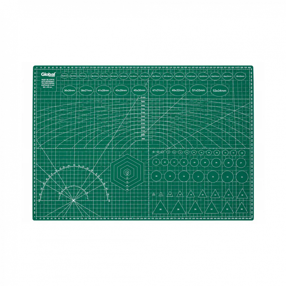 Tabla de corte A1 90x60 Verde