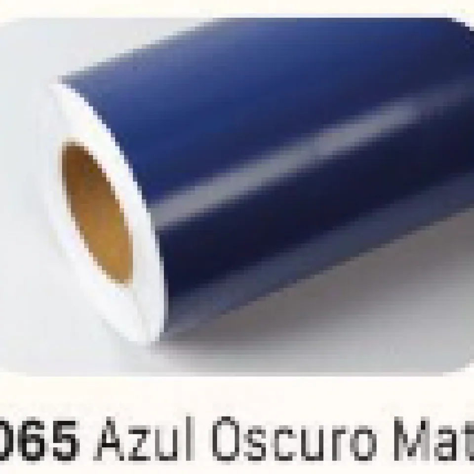 Vinilo Mc Cal Serie 2000 Mate Azul Oscuro 2065 1,22m