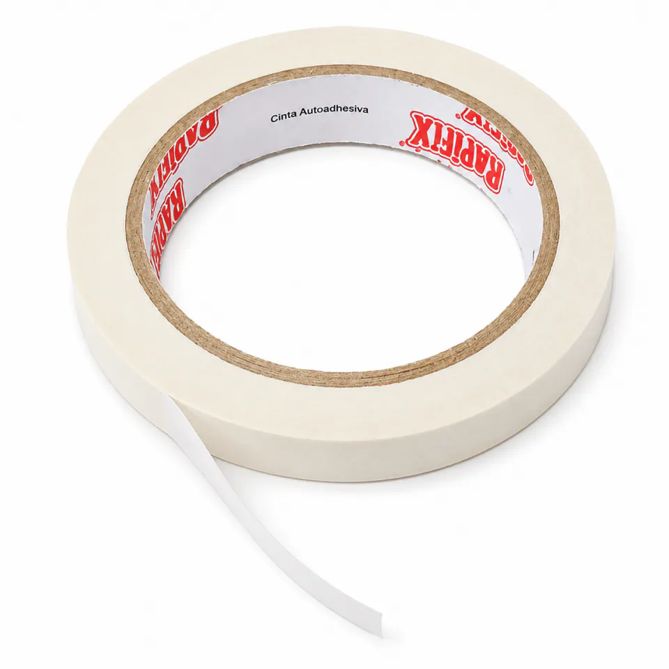 Cinta Doble Faz fina Rapifix cristal OPP 380 18 mm x 30 mt