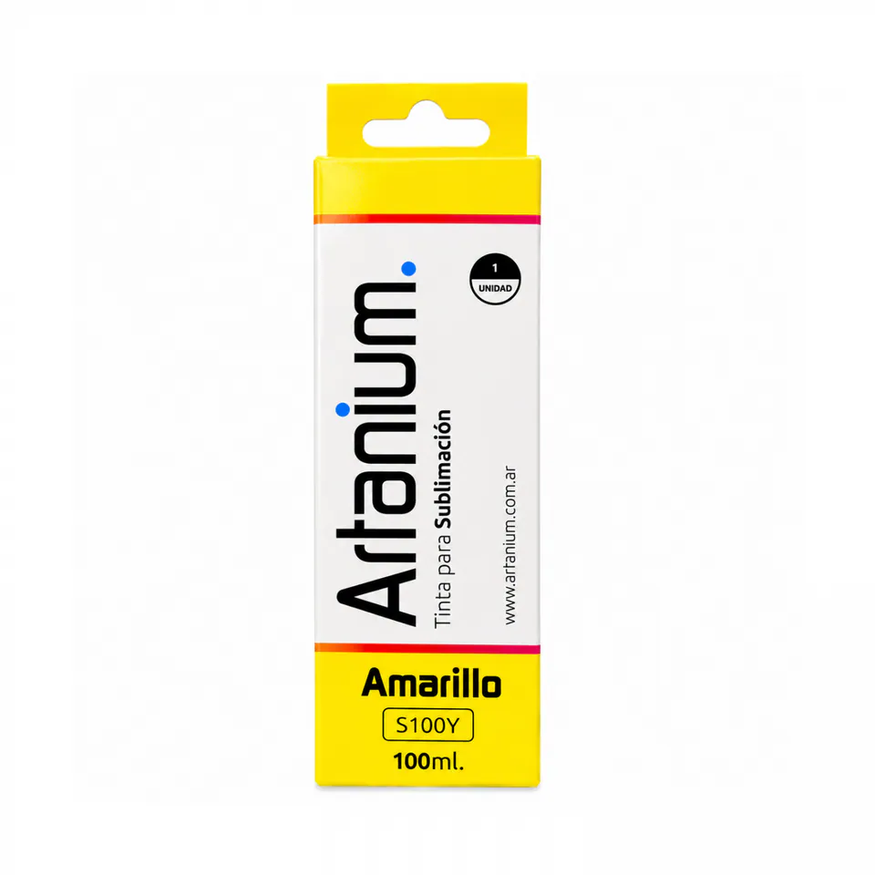 Tinta Artanium Sublimacion Amarillo 100 ml