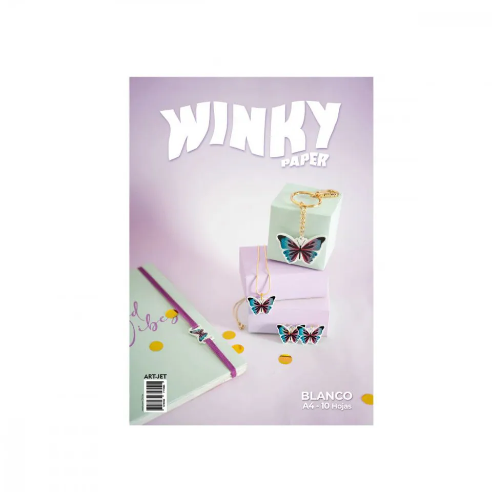Papel Art-Jet Winky Blanco A4 Paquete x 10 hojas