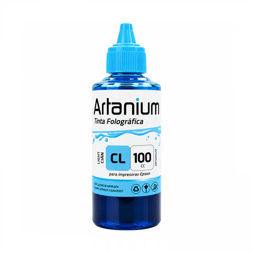 Tinta Artanium Fotografica Cyan Light 100 cc