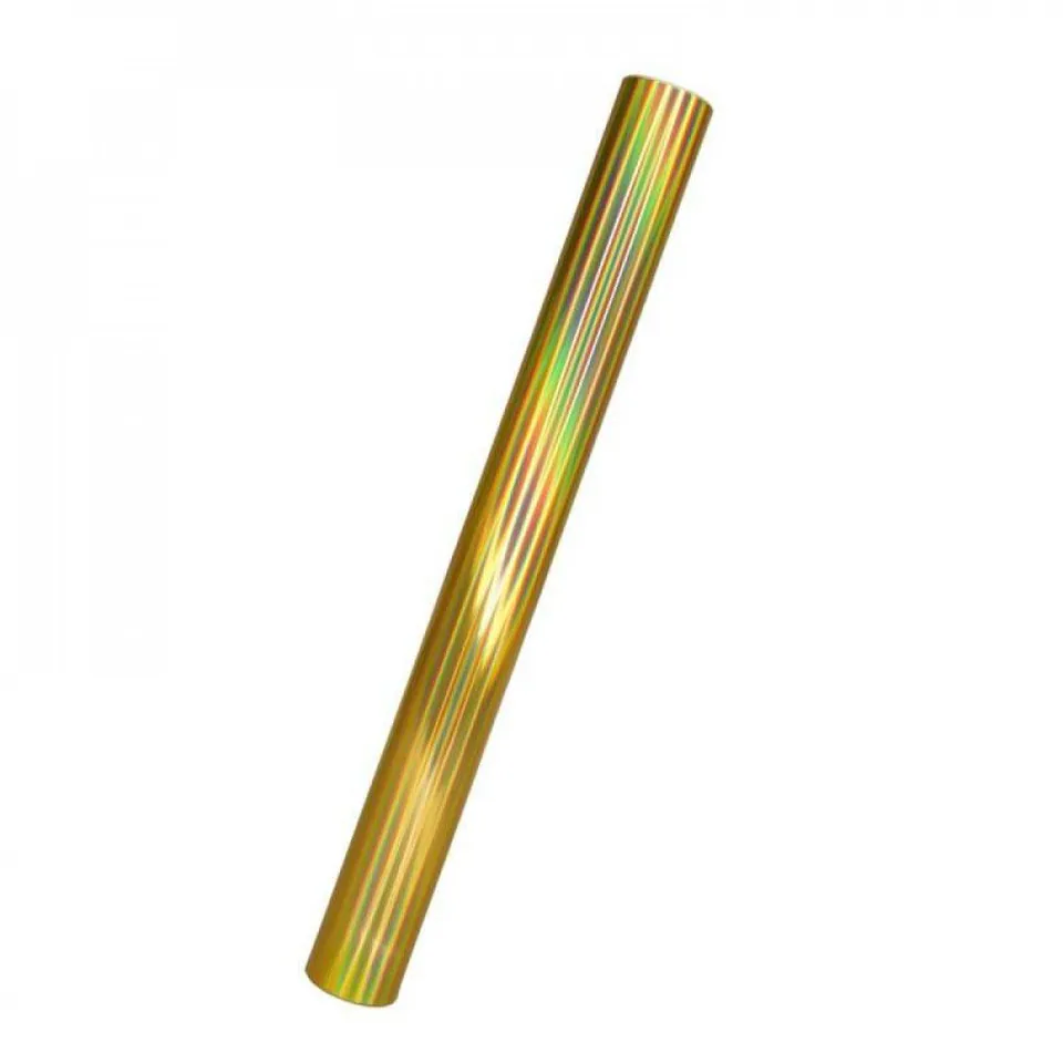 Rollo Foil Holografico Gold Rainbow Oro Arcoiris