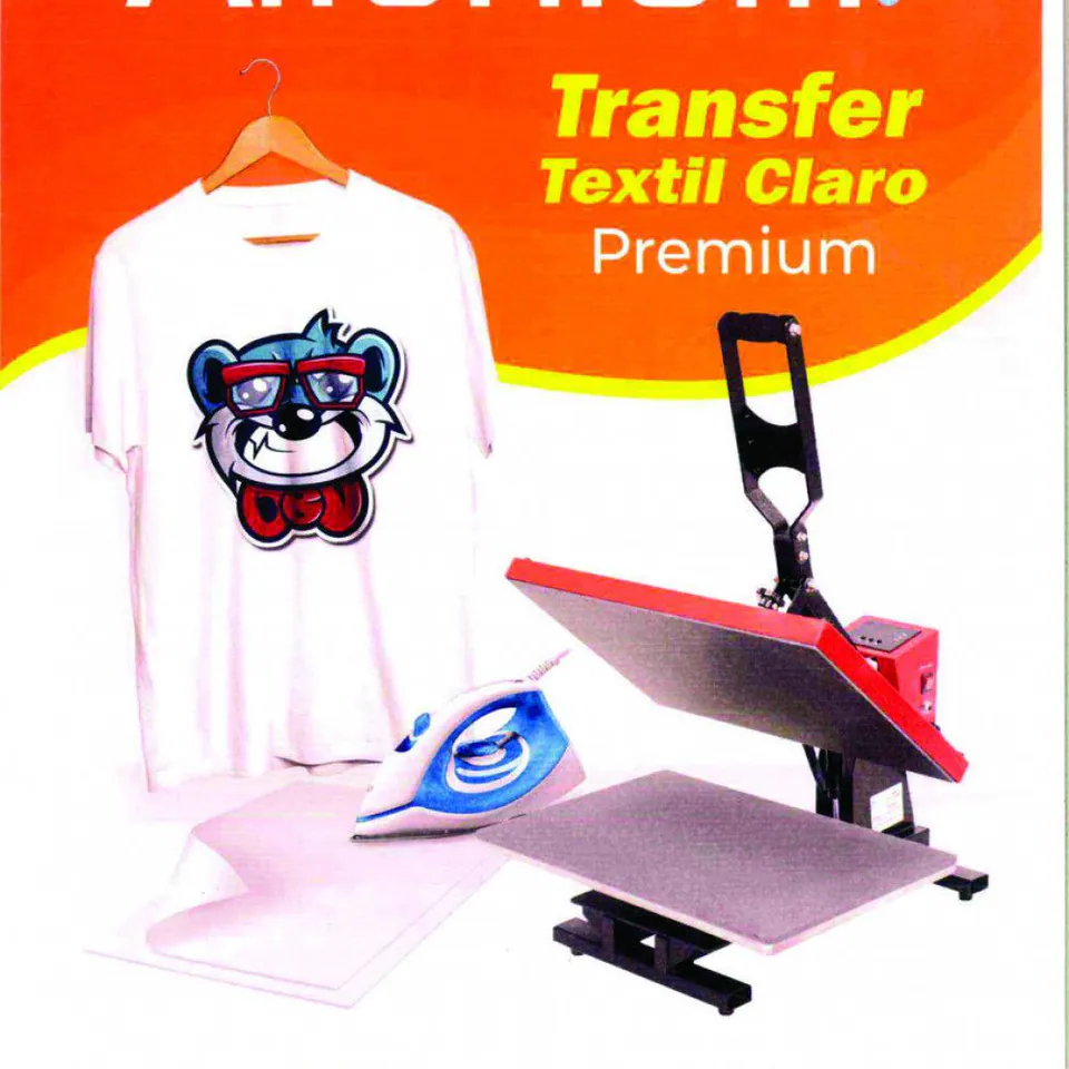 Papel Artanium Transfer Prendas Claras A3 x 10 hojas