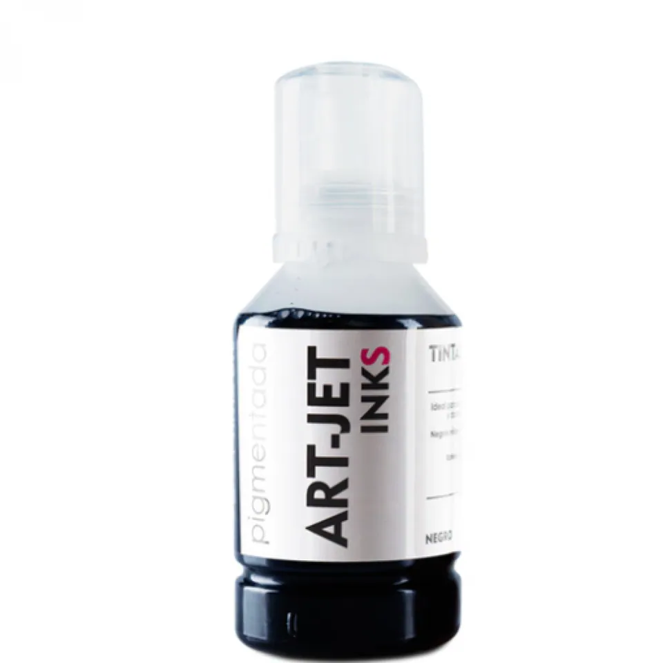 Tinta Art Jet Fotografica Pigmentada Piezo Electrica Negro 150 ml